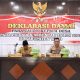Kapolres Wajo Buka Secara Resmi Deklarasi Damai Para Calon Kades Pada Pilkades Serentak 2023