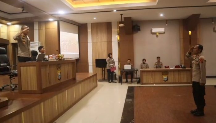 Kapolres Palopo Pimpin Lat Pra Ops Mantap Brata 2023-2024