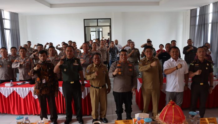 Mantapkan Sinergitas Hadapi Pemilu, Polres Toraja Utara Gelar Rakor Kesiapan Operasi Mantap Brata 2023-2024