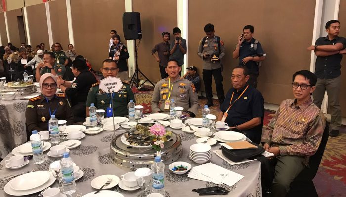Sukseskan Penyelenggaraan Pemilu 2024 yang Luber,Jurdil, Aman Dan Damai , AKBP Erwin Syah Hadiri Rakor Forkopimda Tingkat Sulsel