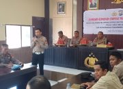 Hari ke 2 Latpra Ops Mantap Brata di Polres Sinjai, Tiga Kasatgas Sampaikan Materi