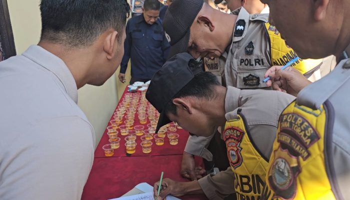 Tingkatkan Kualitas Personil Polres Tana Toraja, Bid Propam Polda Sulsel Melaksanakan Gaktibplin