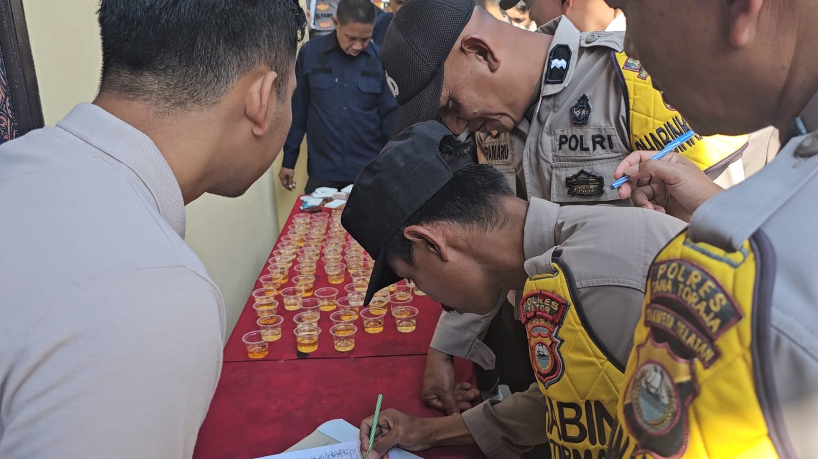 Tingkatkan Kualitas Personil Polres Tana Toraja, Bid Propam Polda Sulsel Melaksanakan Gaktibplin