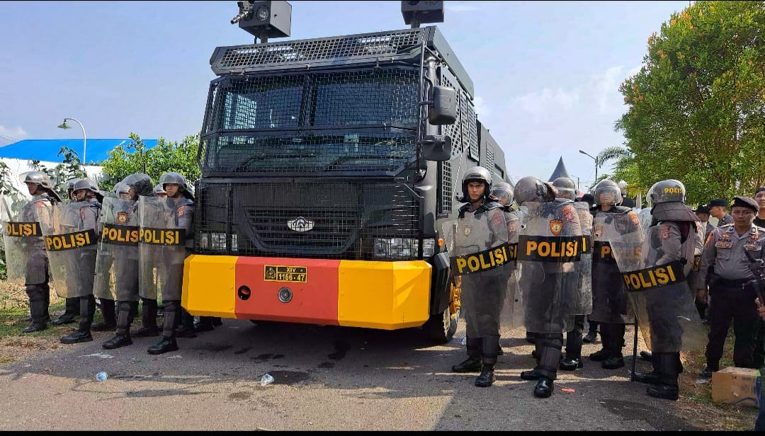 Polres Palopo Bersama Kodim Dan KPU Gelar Simulasi Sispamkota Jelang Pemilu 2024