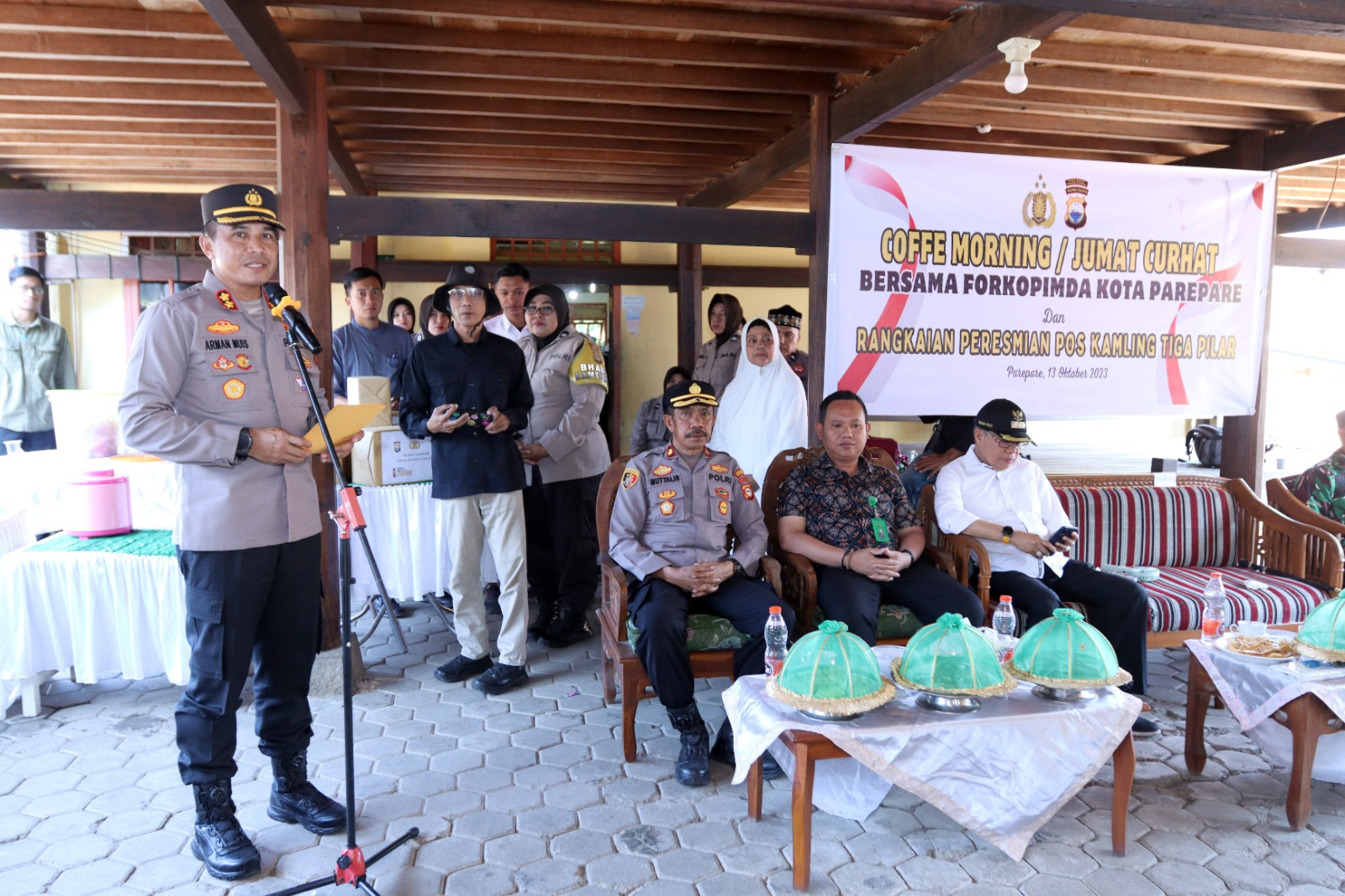 Jumat Curahat Walikota Parepare Apresiasi Kapolres Parepare