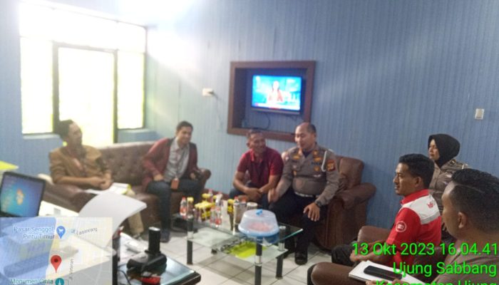 Kasat Lantas Polres Parepare Pimpin Rakor Bersama Telkom,Ini Yang Dibahas