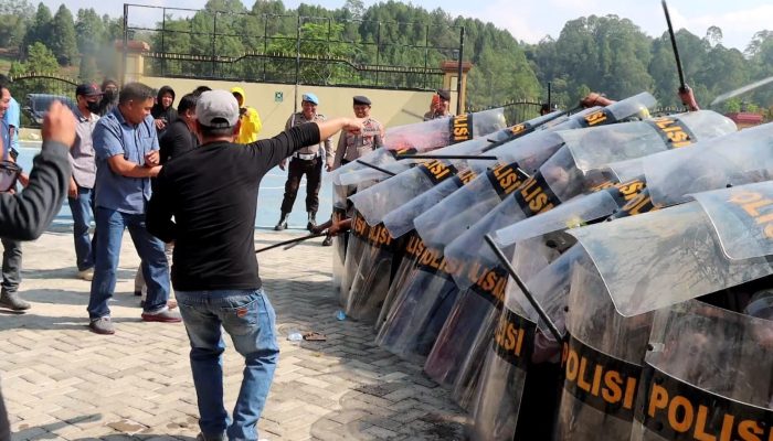 Siap Kawal dan Amankan Pemilu 2024, Polres Toraja Utara Gelar Sispamkota