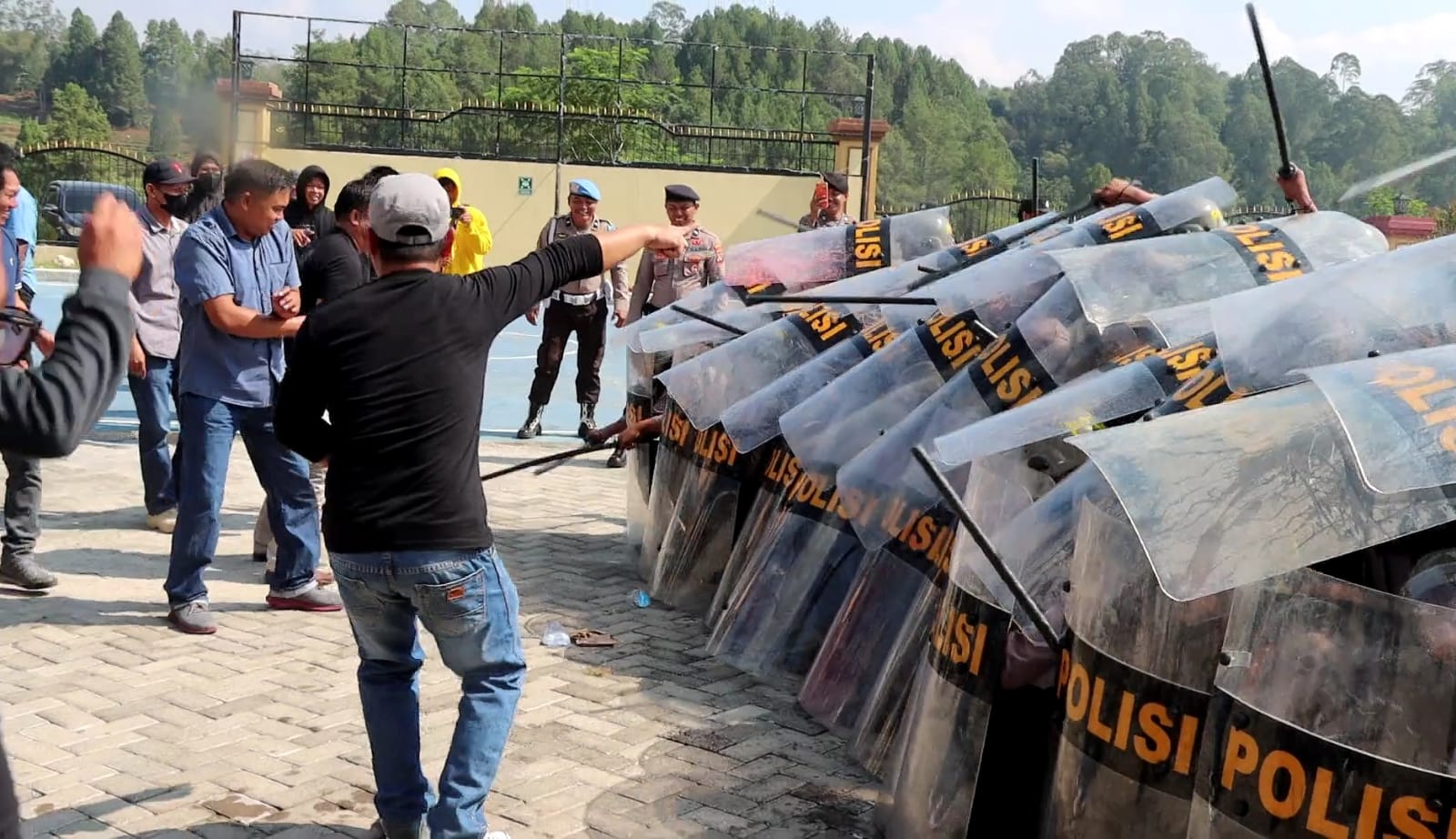 Siap Kawal dan Amankan Pemilu 2024, Polres Toraja Utara Gelar Sispamkota