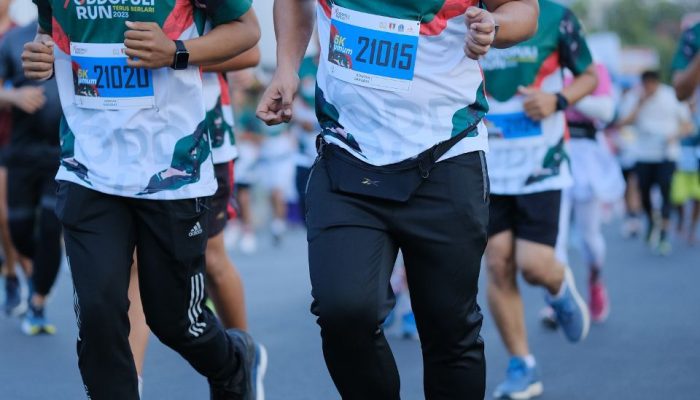 Kapolres Bone Meriahkan Toddopuli Run yang dilaksanakan di Kabupaten Bone