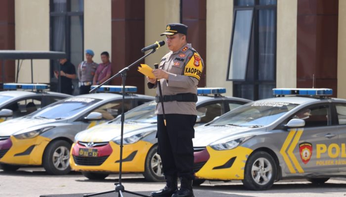 Cek Kesiapan Akhir Pengamanan Pemilu, Polres Toraja Utara Laksanakan Apel Gelar Pasukan Ops Mantap Brata 2023-2024