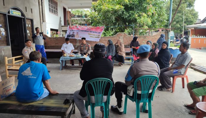 Polsek Watang Sawitto Laksanakan Jum’at Curhat Bersama Warga Sawitto