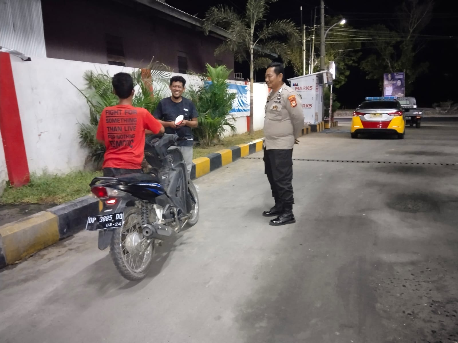 Kapolsek Watang Sawitto Turunkan Personil Lakukan Patroli Dimalam Hari Ini Tujuannya