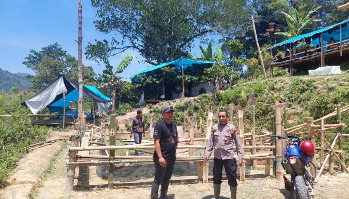 Tim Gabungan Personil Polres dan Polsek Simbuang Berhasil Membongkar Arena Judi Sabung Ayam