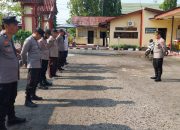 Pimpin Apel Pagi, Kapolsek Watang Sawitto Sampaikan ini Ke Personil