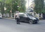 Ciptakan Kamseltibcarlantas , Personil Unit Lalulintas Polsek Watang Sawitto Laksanakan PAM Gatur Lalin