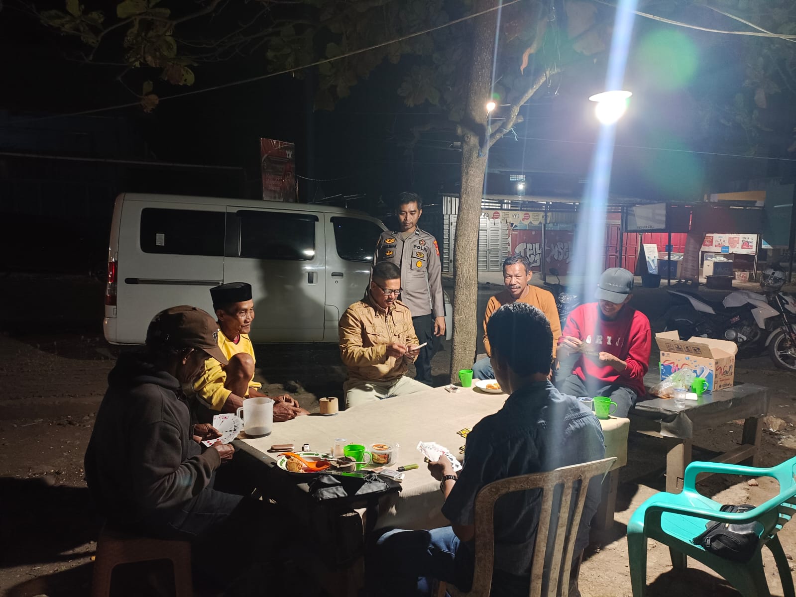 Jaga Kamtibmas, Polsek Majauleng Gencarkan Patroli Blue Light Di Titik Rawan Kejahatan