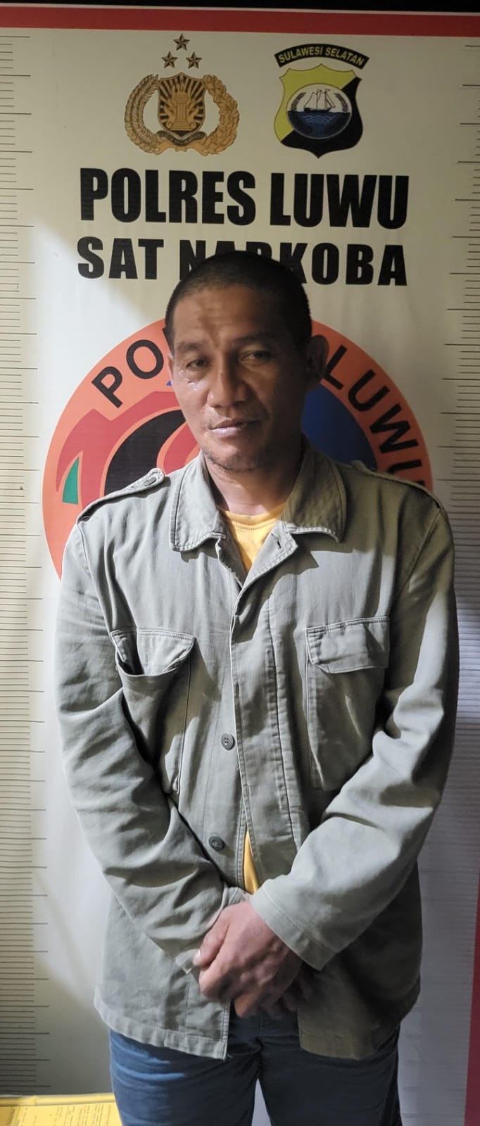 Satuan Reserse Narkoba Polres Luwu Kembali Menangkap Penyalagunaan Narkotika Gol.1 Jenis Shabu Dijalan Poros Belopa - Palopo