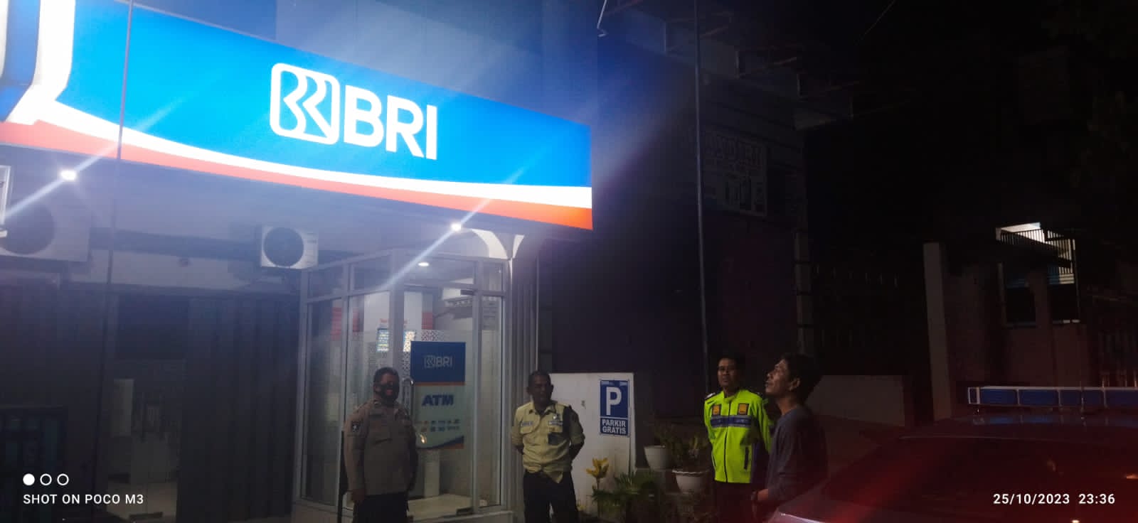 Patroli Dimalam Hari Terus Digencarkan Personil Polsek Watang Sawitto