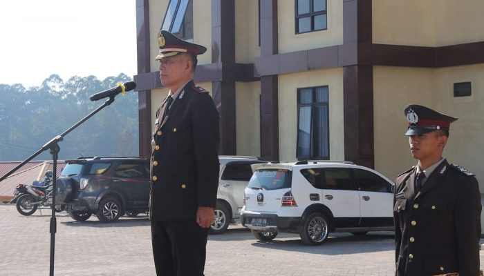 Bersama Majukan Indonesia, Polres Toraja Utara Gelar Upacara Peringatan Hari Sumpah Pemuda Ke-95