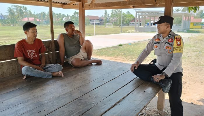 Bhabinkamtibmas Polsek Belawa Polres Wajo Sambangi Warga Binaan,Ajak Masyarakat Waspada Kebakaran