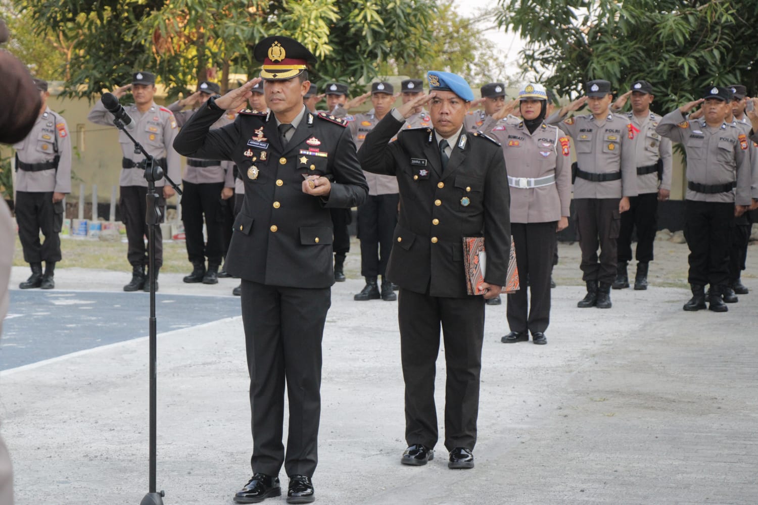 Kapolres Parepare Pimpin Upacara peringatan Hari Sumpah Pemuda