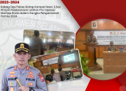 Polres Sidrap Gelar Latpra Operasi Mantap Brata 2023-2024