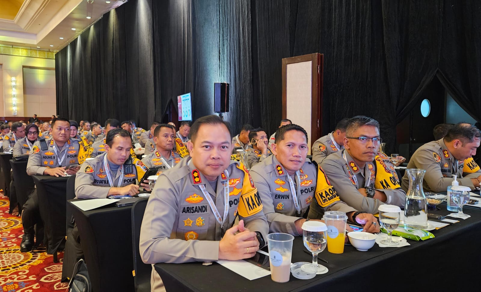 Kapolres Luwu Hadiri Apel Kasatwil 2023, AKBP Arisandi : Guna Samakan Pola Pikir, Pola Sikap Dan Pola Tindak Jelang Pemilu 2024