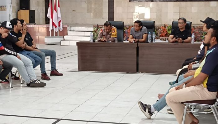 Polres Parepare Pertemukan Sejumlah Suporter PSM, ini Yang dibahas