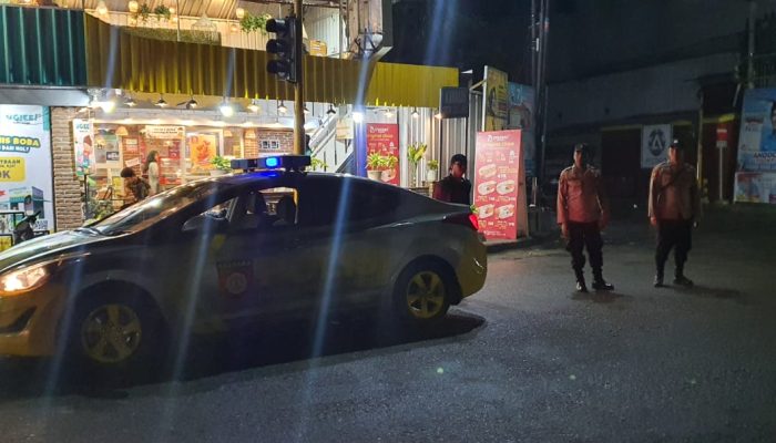 Ini cara Polsek Watang Sawitto Ciptakan Situasi Kamtibmas yang kondusif Di Malam Hari