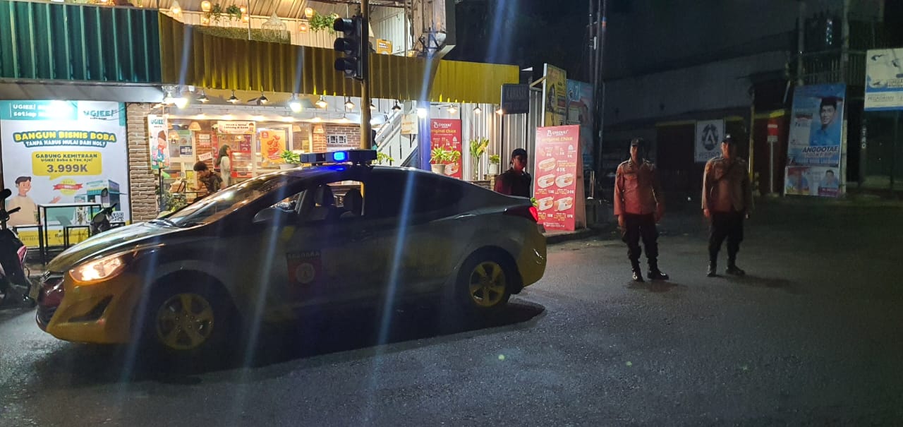 Ini cara Polsek Watang Sawitto Ciptakan Situasi Kamtibmas yang kondusif Di Malam Hari