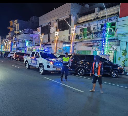 Wujudkan Kamseltibcar Lantas Saat Malam Hari, Personel Sat Lantas Polres Parepare Gelar Patroli di Titik Rawan