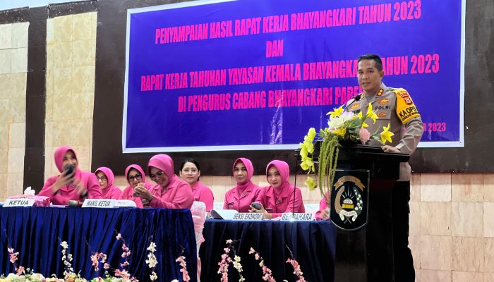 Ini Harapan Kapolres Pare-Pare Saat Pimpin Pertemuan Pengurus Bhayangkari Cabang