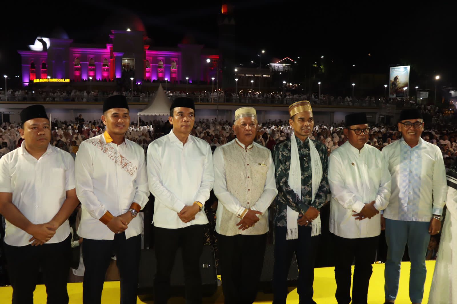 Kapolres Soppeng Hadiri Tabligh Akbar Dalam Rangka Pemilu Damai Pemkab Soppeng