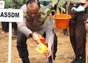 SSDM Polri Gelar Bakti Sosial, Bakti Kesehatan, Tanam Pohon dan Akan Bangun Sekolah SMA Taruna Bhayangkara di Gunung Sindur