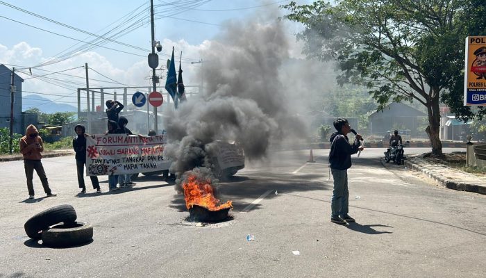 Aliansi Anti Mafia Tanah Desak Polres Luwu Tangkap Kades Rante Balla