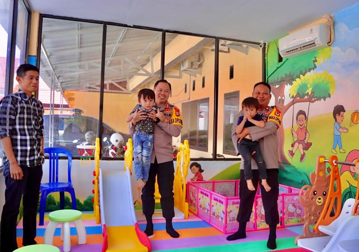 Polres Luwu Hadirkan Kid's Play Ground, AKBP Arisandi : Guna Menjamin Hak Tumbuh Kembang Anak