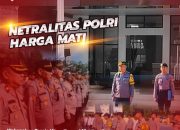 Pimpin Apel Jam Pimpinan, Wakapolres Toraja Utara Berikan Penekanan Jaga Netralitas Polri Pada Pemilu 2024
