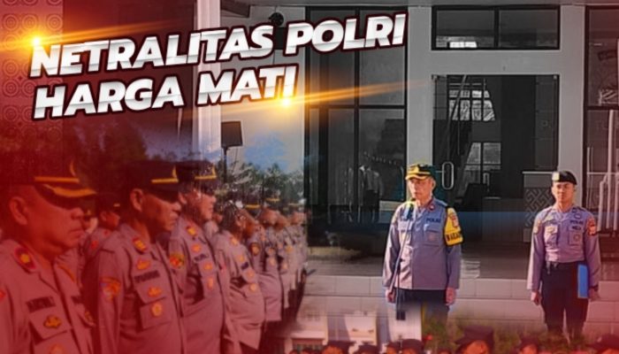 Pimpin Apel Jam Pimpinan, Wakapolres Toraja Utara Berikan Penekanan Jaga Netralitas Polri Pada Pemilu 2024
