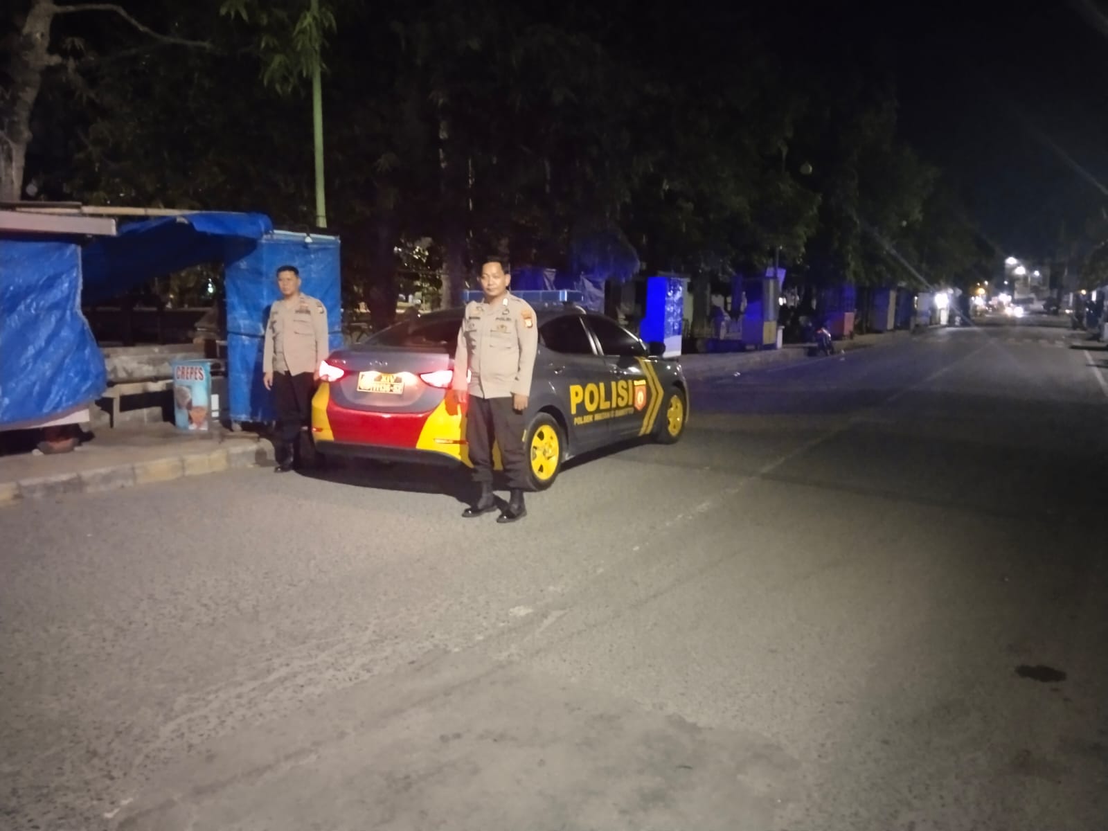 Polsek Watang Sawitto terus Gencarkan Patroli Malam Hari