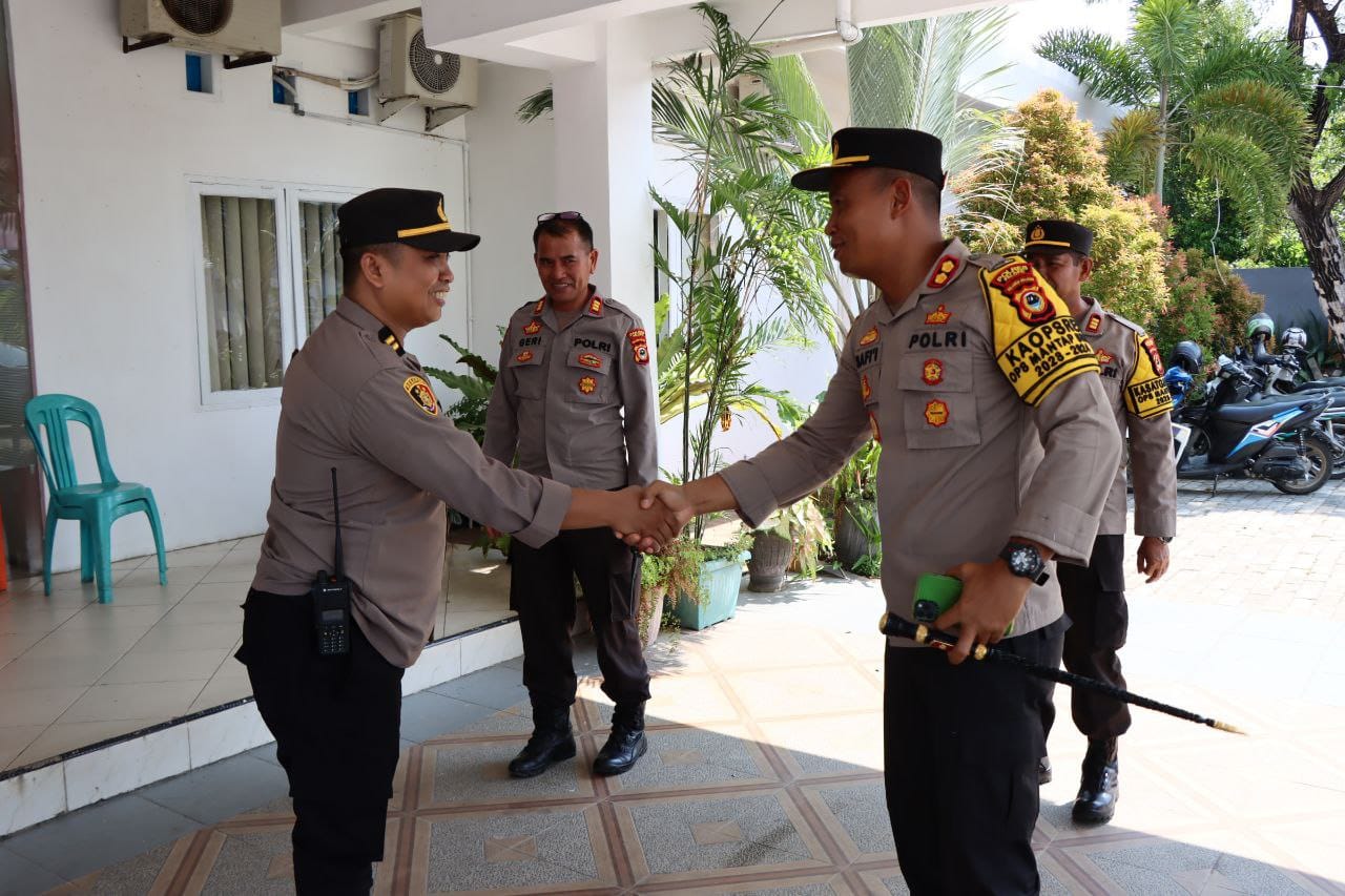 Ops Mantap Brata, Kapolres Kunjungi Bawaslu Kota Palopo