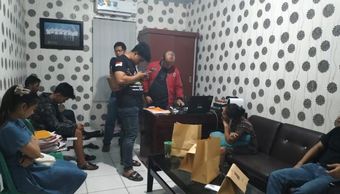 Berantas Prostitusi Online, Kasat Reskrim Polres  Pinrang Pimpin Razia Sejumlah Kos dan Hotel