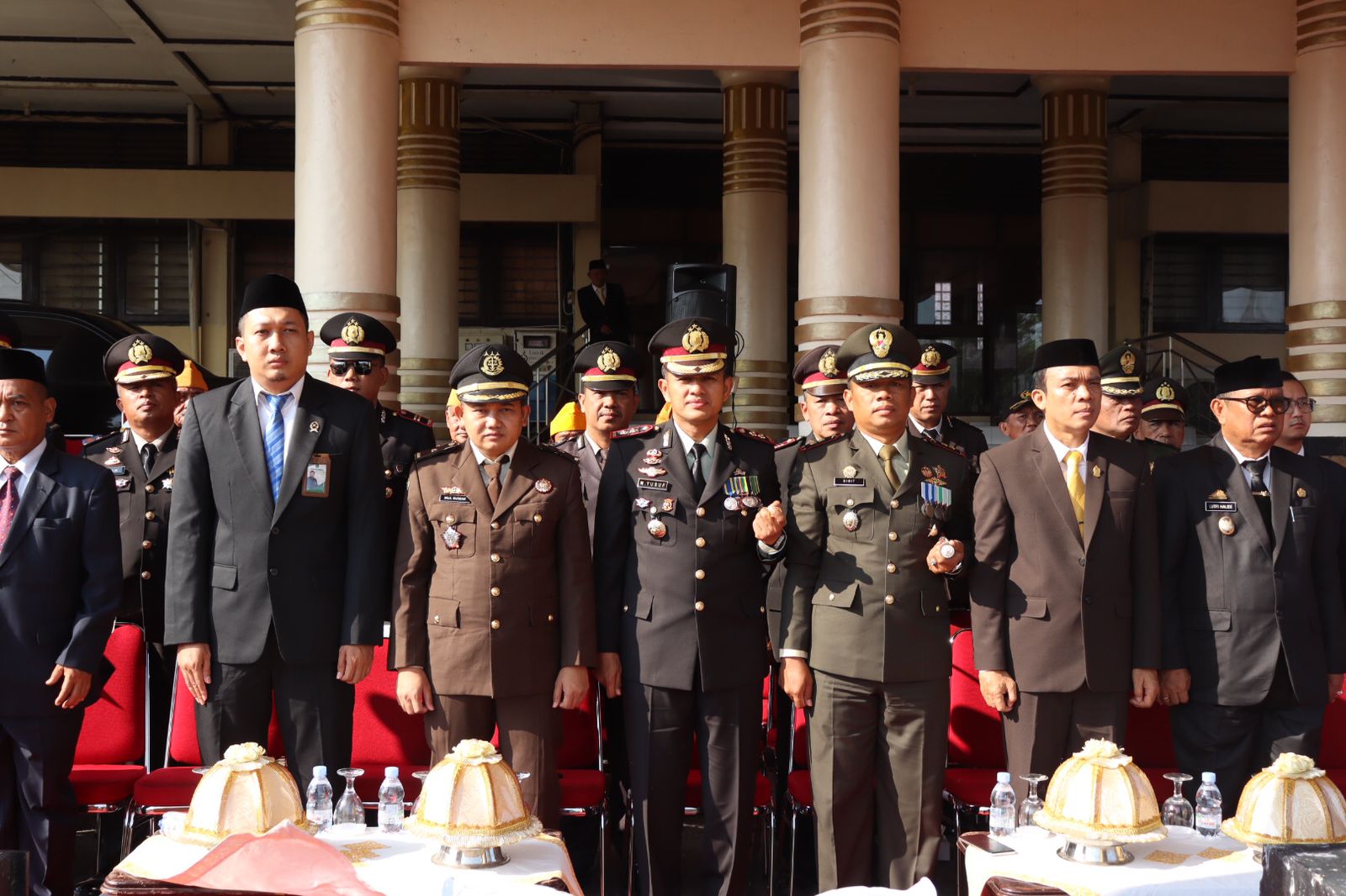 Kapolres Soppeng Bersama PJU Hadiri Upacara Peringatan Hari Pahlawan Nasional Tahun 2023