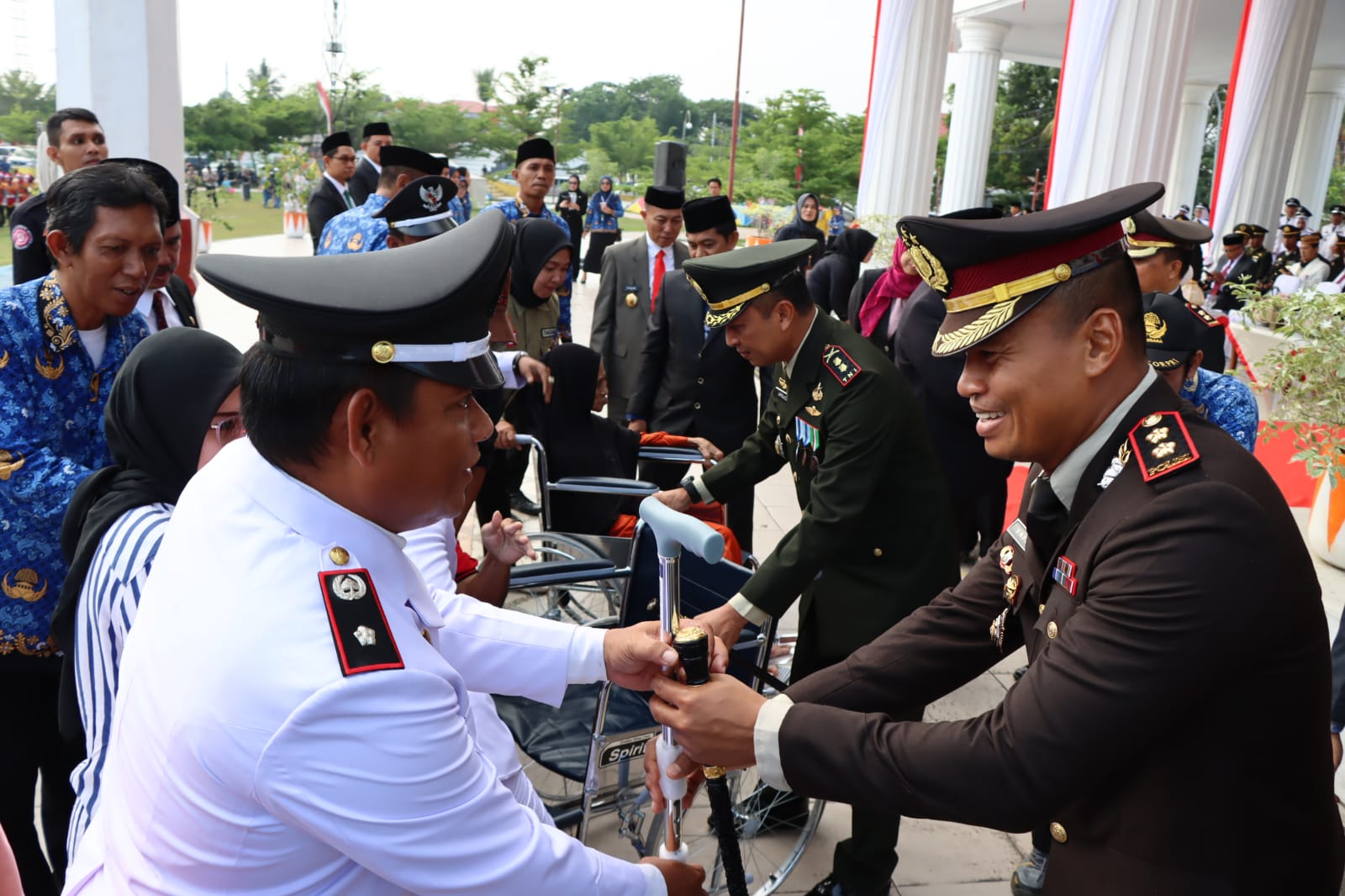 AKBP Safi'i Nafsikin Hadiri Upacara Peringatan Hari Pahlawan