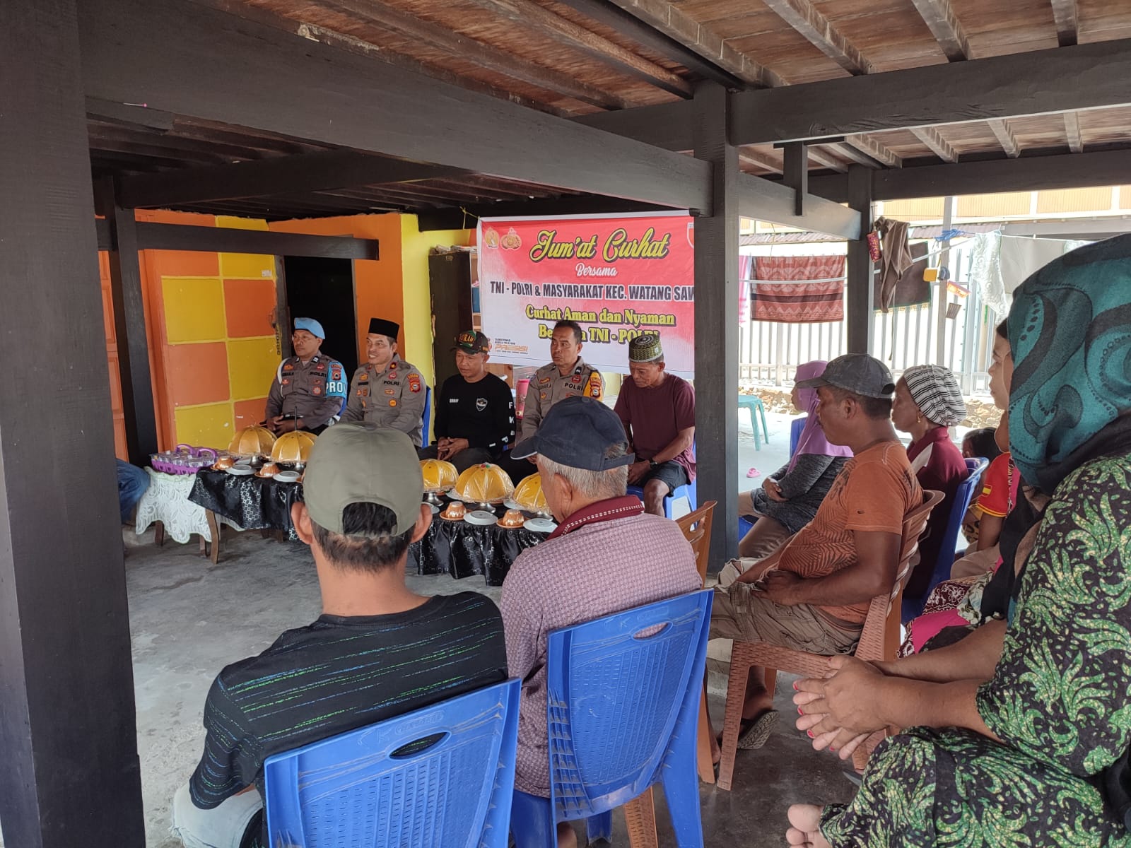 Kapolsek Watang Sawitto Pimpin Pelaksanaan Jum'at Curhat di Kelurahan Sipatokkong