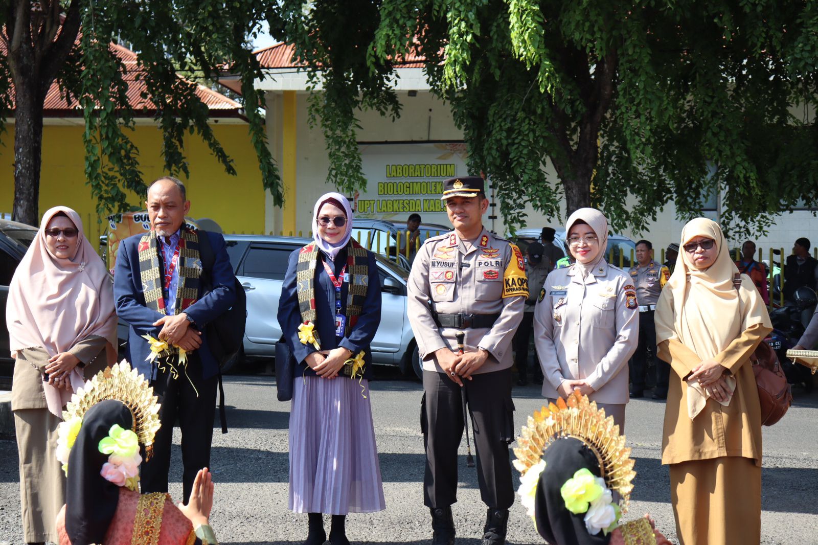 Terima Kunjungan Tim Survey Akreditasi Klinik Sarja Arya Racana, Kapolres Soppeng : Upaya Peningkatan Mutu Pelayanan Kesehatan Primer