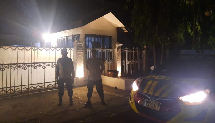 Ini Sasaran Patroli Blue Light Personil Polsek Watang Sawitto