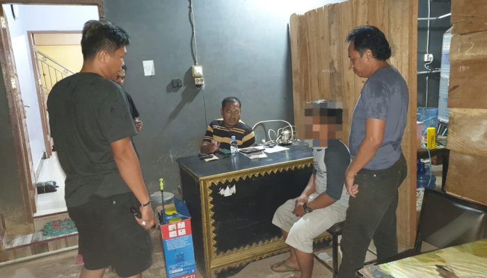 Polres Pinrang Mengamankan Terduga Pelaku Persetubuhan Anak Dibawah Umur Ditangkap