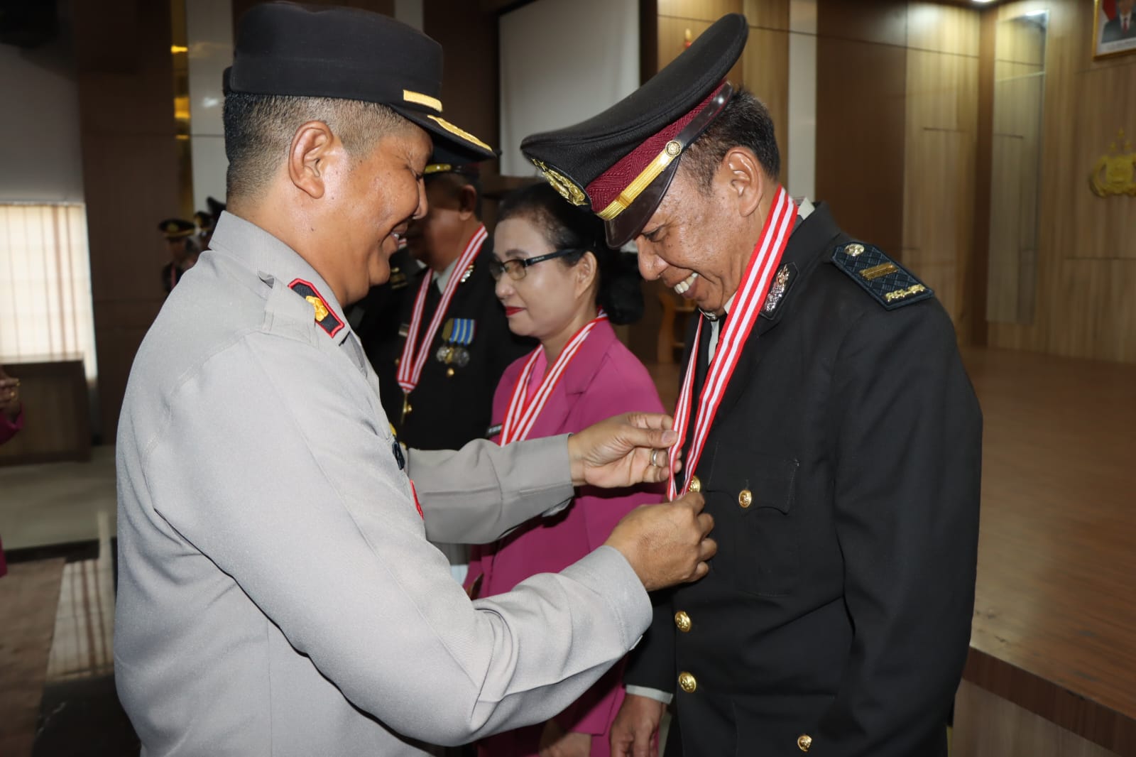 Polres Palopo Gelar Wisuda Purnabakti Personil