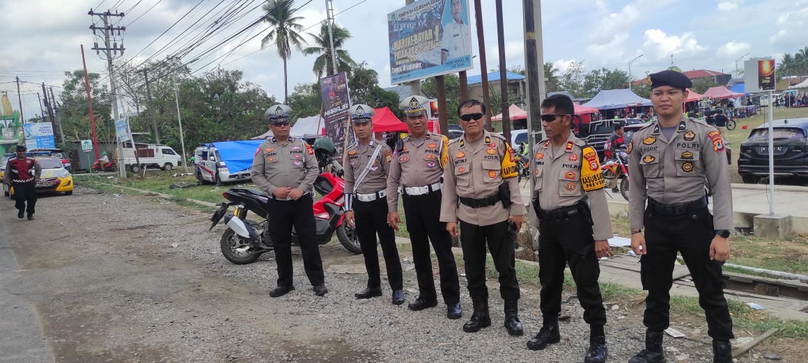 Polres Sidrap Berikan Pengamanan Latber X-Campur One Day Trail Adventure