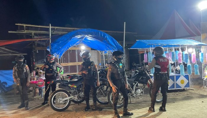 Begini Upaya Sat Samapta Polres Tana Toraja Ciptakan Situasi Kondusif Menjelang Pemilu Tahun 2024